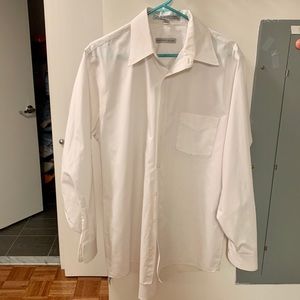 Geoffrey Beene White Dress Shirt